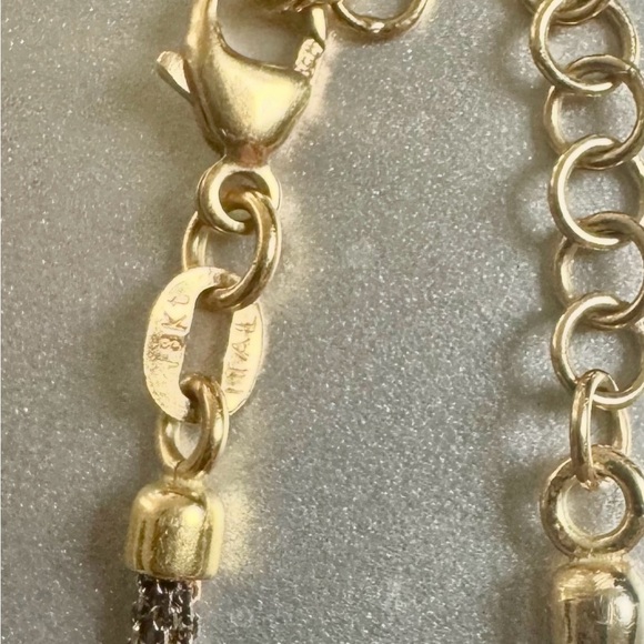 18K Rhodium Gold Buddha Head Pendant Necklace with Black Diamonds - Picture 2 of 4